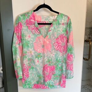 Lilly Pulitzer light weight cotton top